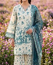 Adans Libas Off-white Lawn Suit- Pakistani Lawn Dress