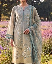 Adans Libas Grey Lawn Suit- Pakistani Designer Lawn Suits