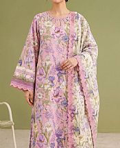 Adans Libas Pink Lawn Suit- Pakistani Designer Lawn Suits