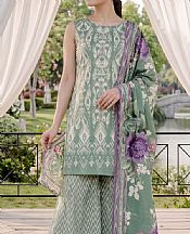 Mint Green Lawn Suit