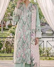 Turquoise Lawn Suit