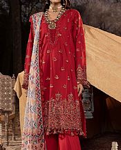 Adans Libas Scarlet Lawn Suit- Pakistani Designer Lawn Suits