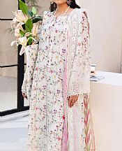Adans Libas Off-white Lawn Suit- Pakistani Lawn Dress