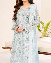Adans Libas Light Turquoise Lawn Suit- Pakistani Lawn Dress