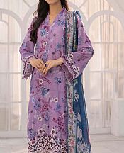 Adans Libas Lavender Lawn Suit- Pakistani Lawn Dress