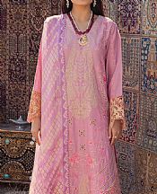 Adans Libas Dull Pink Lawn Suit- Pakistani Designer Lawn Suits