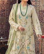 Adans Libas Green Mist Lawn Suit- Pakistani Designer Lawn Suits