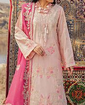 Adans Libas Light Pink Lawn Suit- Pakistani Lawn Dress