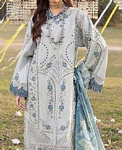 Sky Blue Lawn Suit