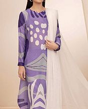 Adans Libas Lavender Jacquard Suit- Pakistani Designer Lawn Suits
