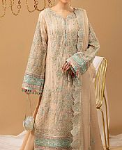 Light Apricot Chiffon Suit