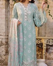 Adans Libas Summer Green Lawn Suit- Pakistani Lawn Dress
