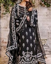 Adans Libas Black Lawn Suit- Pakistani Lawn Dress