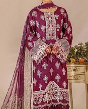 Adans Libas Dark Raspberry Lawn Suit- Pakistani Designer Lawn Suits