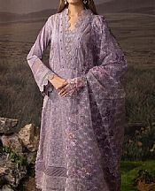 Adans Libas Old Lavender Lawn Suit- Pakistani Lawn Dress