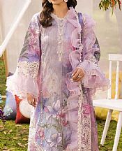 Adans Libas Lavender Lawn Suit- Pakistani Designer Lawn Suits