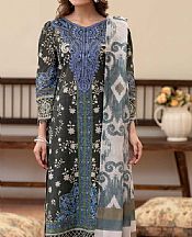 Adans Libas Black Lawn Suit- Pakistani Designer Lawn Suits