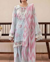 Adans Libas Sky Blue Lawn Suit- Pakistani Lawn Dress