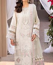 Adans Libas Light Grey Lawn Suit- Pakistani Lawn Dress
