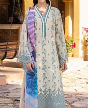 Adans Libas Ivory Lawn Suit- Pakistani Designer Lawn Suits