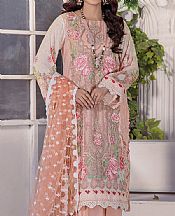 Adans Libas Oriental Pink Lawn Suit- Pakistani Designer Lawn Suits