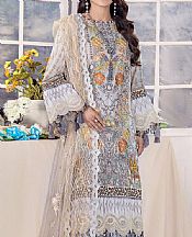 Adans Libas Lavender Grey Lawn Suit- Pakistani Lawn Dress
