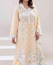 Adans Libas Fawn Lawn Suit- Pakistani Designer Lawn Suits
