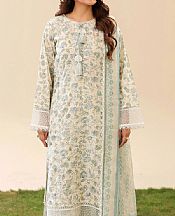 Ivory/Sage Lawn Suit