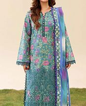 Sea Green Lawn Suit