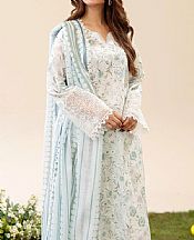 Light Turquoise Lawn Suit