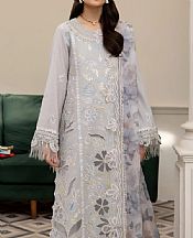 Adans Libas Grey Lawn Suit- Pakistani Designer Lawn Suits