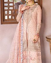 Adans Libas Pink Chiffon Suit- Pakistani Chiffon Dress