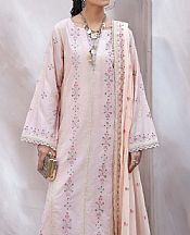 Adans Libas Light Pink Lawn Suit- Pakistani Lawn Dress