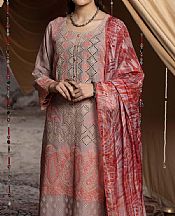 Adans Libas Rosy Brown Lawn Suit- Pakistani Designer Lawn Suits
