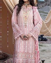 Adans Libas Pink Lawn Suit- Pakistani Designer Lawn Suits