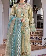 Adans Libas Light Pistachio Lawn Suit- Pakistani Lawn Dress