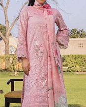 Adans Libas Pink Lawn Suit- Pakistani Designer Lawn Suits