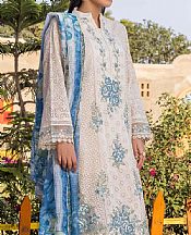 Adans Libas Off-white Lawn Suit- Pakistani Lawn Dress