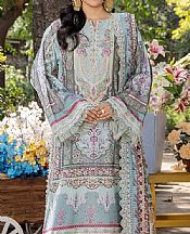 Adans Libas Light Turquoise Lawn Suit- Pakistani Designer Lawn Suits