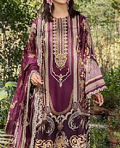 Adans Libas Burgandy Lawn Suit- Pakistani Lawn Dress