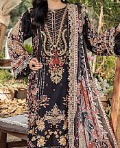 Adans Libas Black Lawn Suit- Pakistani Designer Lawn Suits