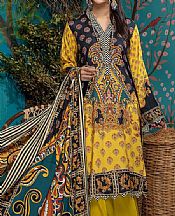 Golden Yellow Linen Suit- Pakistani Winter Dress