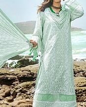 Adans Libas Light Green Lawn Suit- Pakistani Designer Lawn Suits