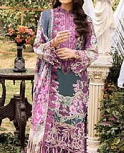 Adans Libas Dark Lilac Lawn Suit- Pakistani Lawn Dress