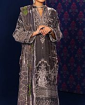 Grey Velvet Suit