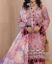 Adans Libas Tea Pink Lawn Suit- Pakistani Designer Lawn Suits