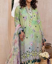 Adans Libas Pistachio Green Lawn Suit- Pakistani Designer Lawn Suits