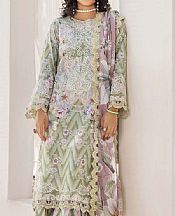 Adans Libas Pistachio Green Lawn Suit- Pakistani Lawn Dress