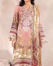 Adans Libas Sea Pink Lawn Suit- Pakistani Lawn Dress