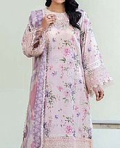 Adans Libas Pale Pink Lawn Suit- Pakistani Lawn Dress